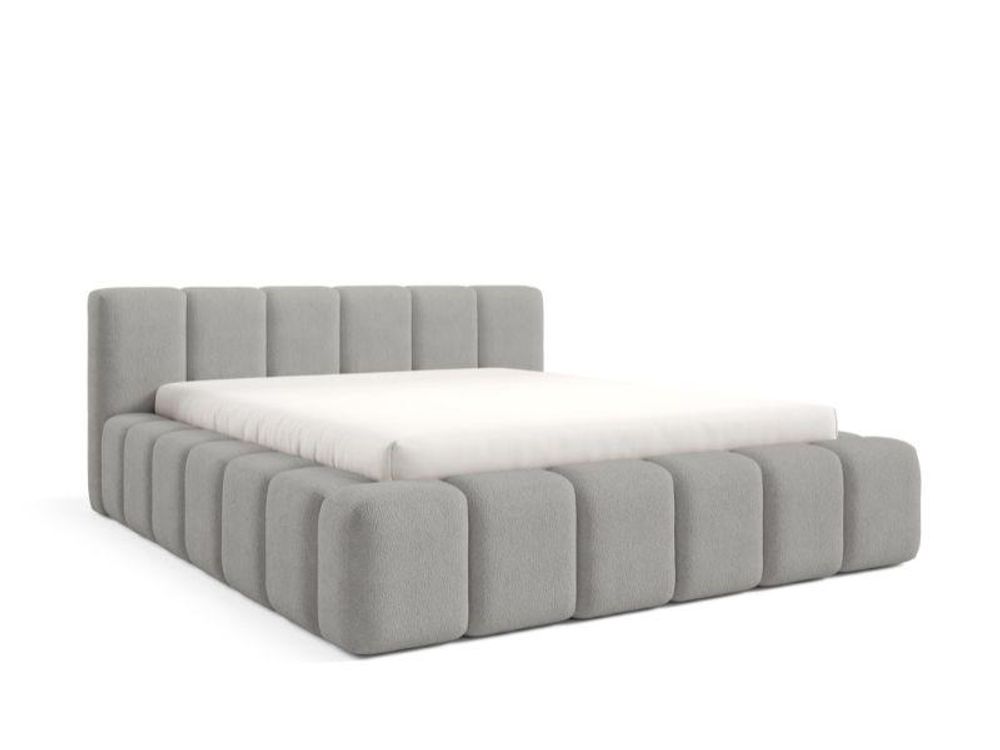 Polsterbett KALLA Premium 160x200 cm mit Bettkasten – Stoff: Quelle 83