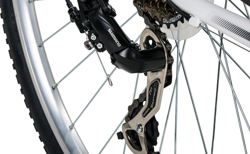 Bergsteiger Florenz 28 Zoll Damenfahrrad, ab 160 cm, Korb, Fahrrad-Licht, Shimano 7 Gang-Schaltung, Standlichtfunktion, Damen-Citybike, Damenrad im Retro-Design