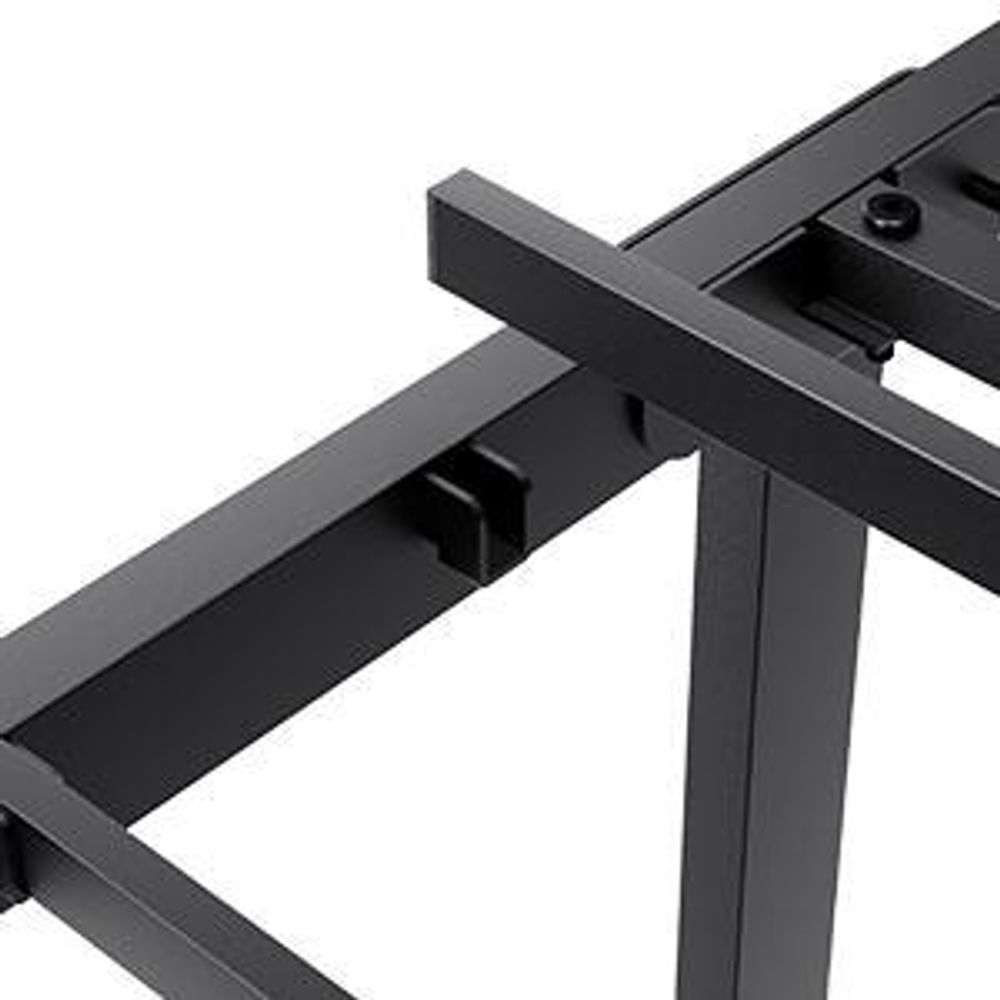 KUTAS Klassische Betten 140x190, LED-Bett Braun mit Type-C-Ladefunktion, 22 cm Stauraum, leises Bettgestell für Schlafzimmer