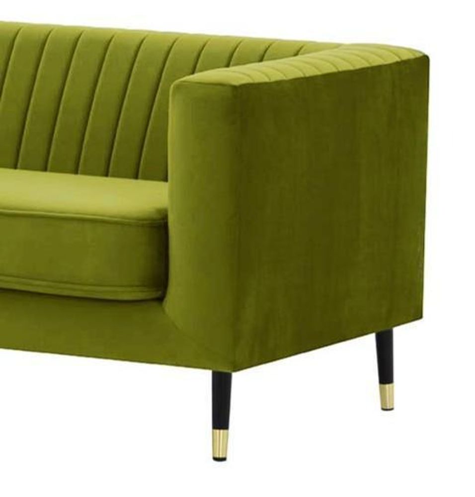 Dreisitzer-Sofa Slender - helllila - Velluto 14