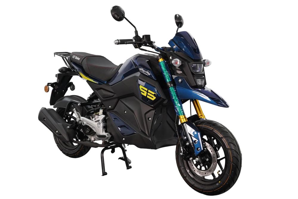 Motorroller - Moped Hammer 50ccm 45 km/h Euro 5 blau GT Union