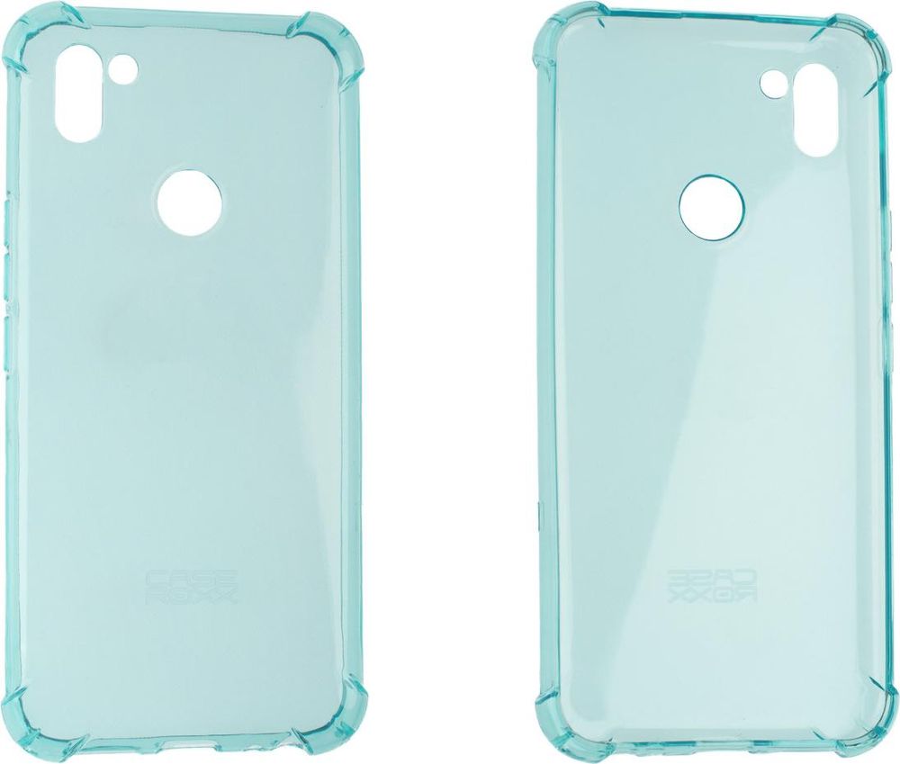 caseroxx Schutz-Hülle TPU-Hülle kompatibel mit Gigaset GS5 Pro SE / GS5 / GS5 Lite / GS5 Senior, Gummi Handy Tasche hellblau