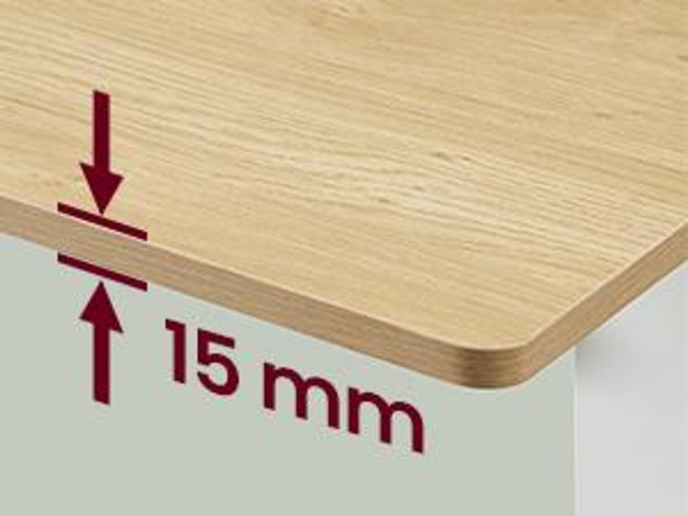 VASAGLE Höhenverstellbarer Schreibtisch elektrisch, mit Steckdose und Schublade, 70 x 160 cm Memory-Funktion, goldeichenfarben-wolkenweiß