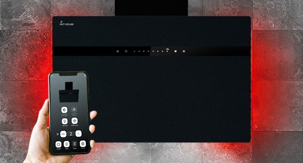 Wifi-Steuerung der Wand-Dunstabzugshaube STYLE6005SMAO / STYLE8005SMAO / STYLE9005SMAO