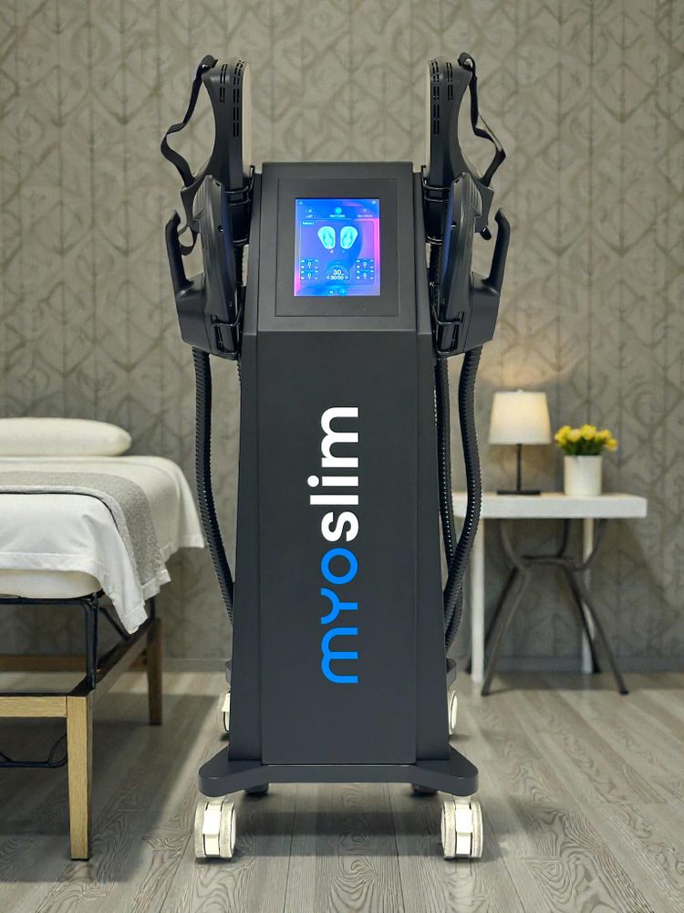 MYOSLIM PRO EMS-Gerät in einem professionellen Kosmetikstudio