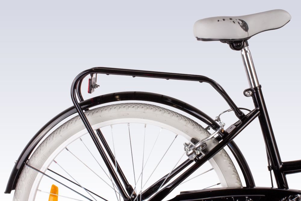 SUN BABY Flower Bike Kinderfahrrad 24 Zoll Mädchen, Fahrrad für Kinder ab 8 Jahre 7-Gang Shimano, V-Brake, Gepäckträger, Reflektoren Aprikose, 24 Zoll
