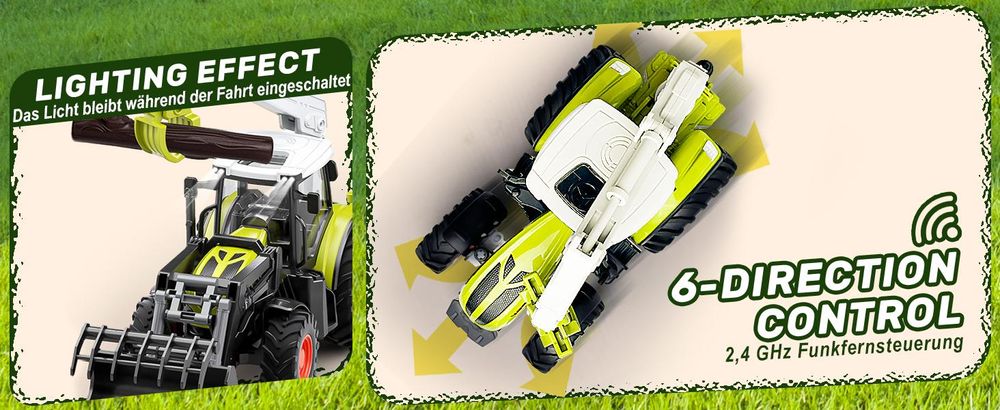 2.4GHz Traktor mit Fernbedienung