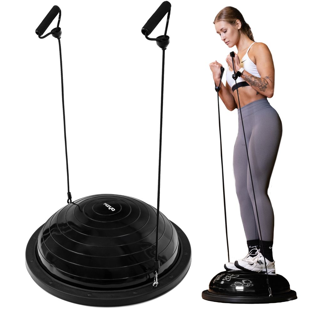 Produktfoto auf weißem Hintergrund: FIZYO BOSU Balance-Halbball