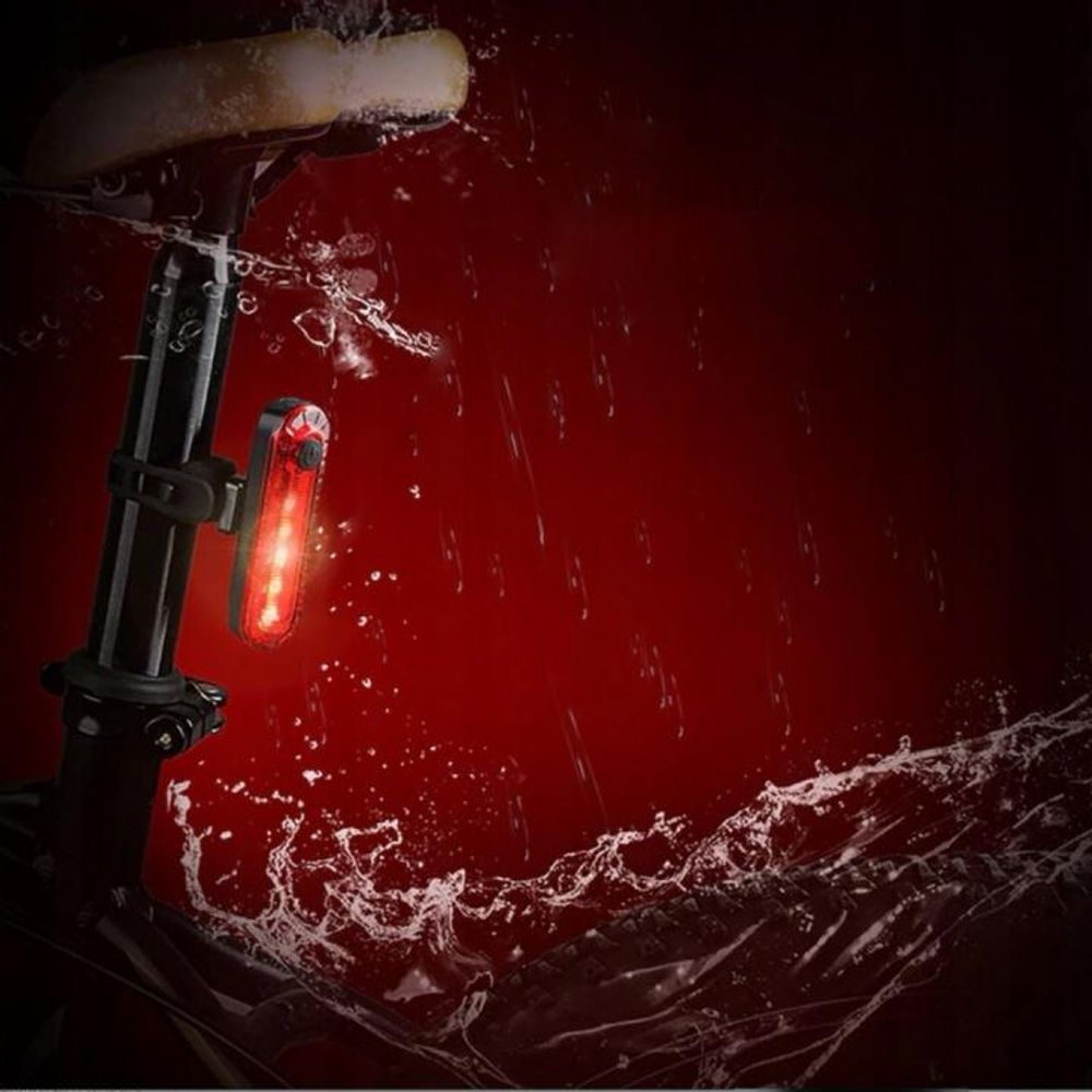 Rücklicht Für Fahrrad Led 50Lm Usb 4 Modi Taschenlampe Wasserdicht Stark