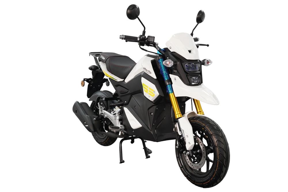 Motorroller - Moped Hammer 50ccm 45 km/h Euro 5 weiß GT Union