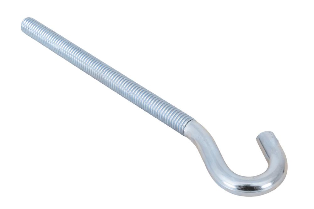 DROMET závěsný hák HZ M8x140 s 100 mm závitem, určený pro přívěsy a stavební účely
