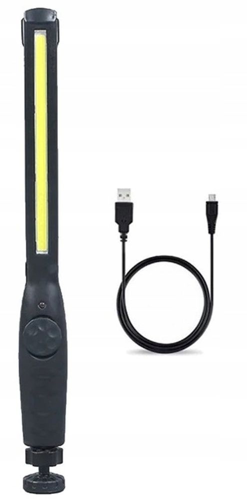 LED Werkstattlampe Arbeitslampe Arbeitsleuchte Akku 1800mAh COB Taschenlampe Inspektionsleuchten Stableuchte Werkstatt Handleuchte Handlampe Werkstattlampe Magnet Strahler Haken Retoo
