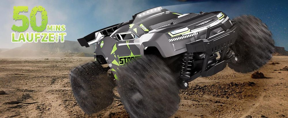 RC-Auto 40KM/H Ferngesteuertes Auto ab 8 10 Jahre, 1/18 RC Auto Offroad
