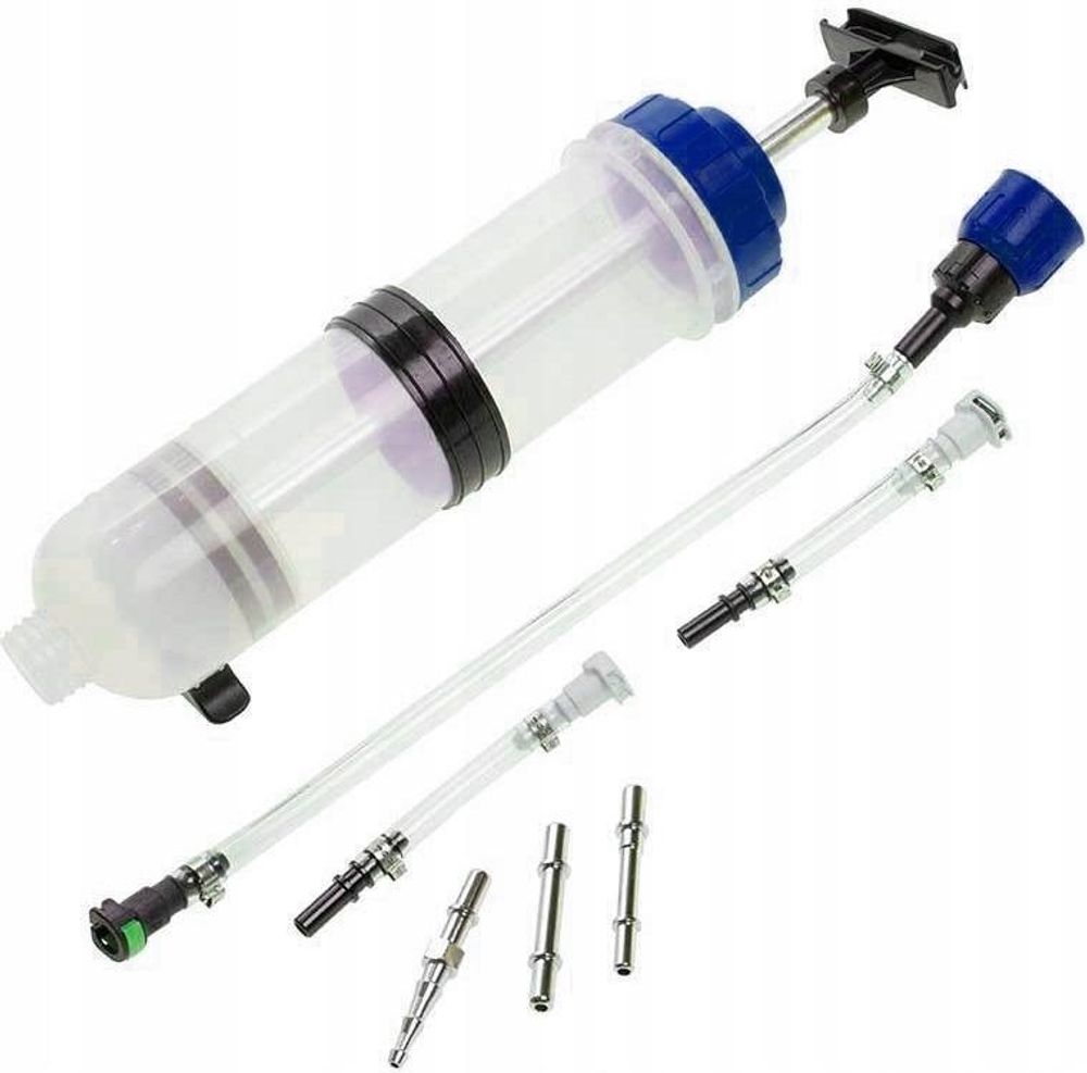 LUXTOM | Ölabsaugpumpe, 1500ml, Handpumpe, Großer, Geeignet für Bremsflüssigkeit, Getriebeöle, Kühlmittel