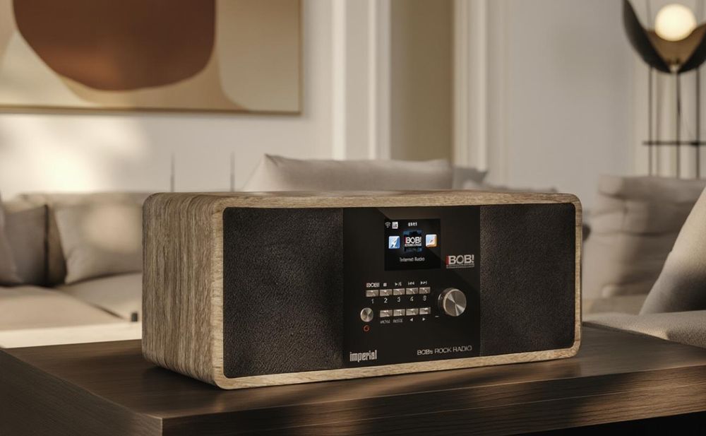 Imperial BOB's ROCK RADIO hybrid stereo radio Vintage