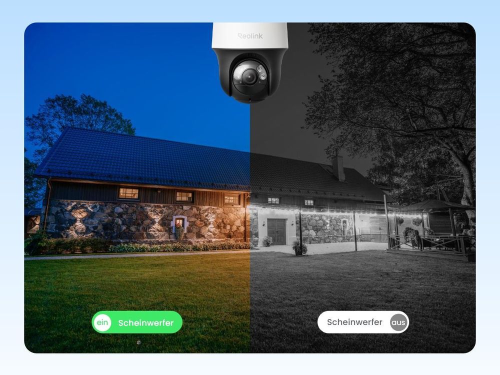 Reolink Go PT S Lite+Solar Panel, 2K 4MP 4G LTE Akku Überwachungskamera , Schwenken & Neigen, Auto-Tracking, Farbnachtsicht, Kein-WiFi, AI Detection