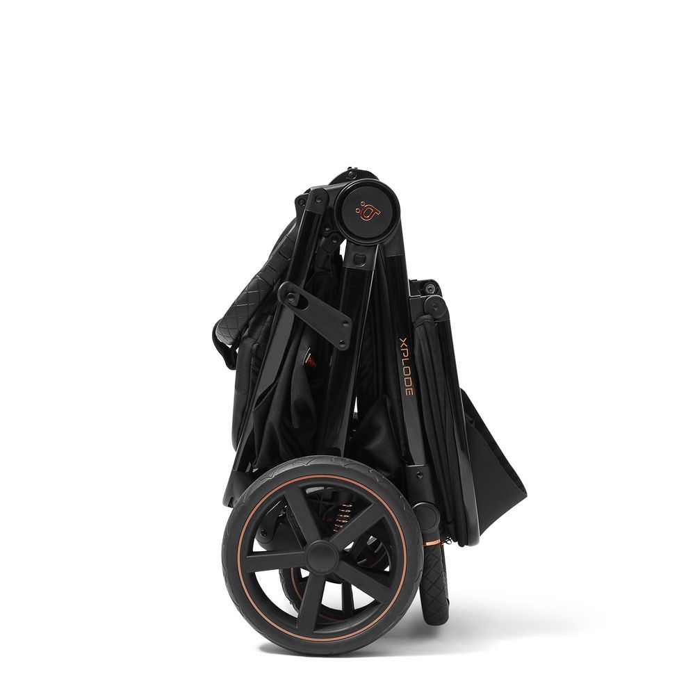 Future Design Kinderwagen Xplode Chrome Jet Black 8716 00 10