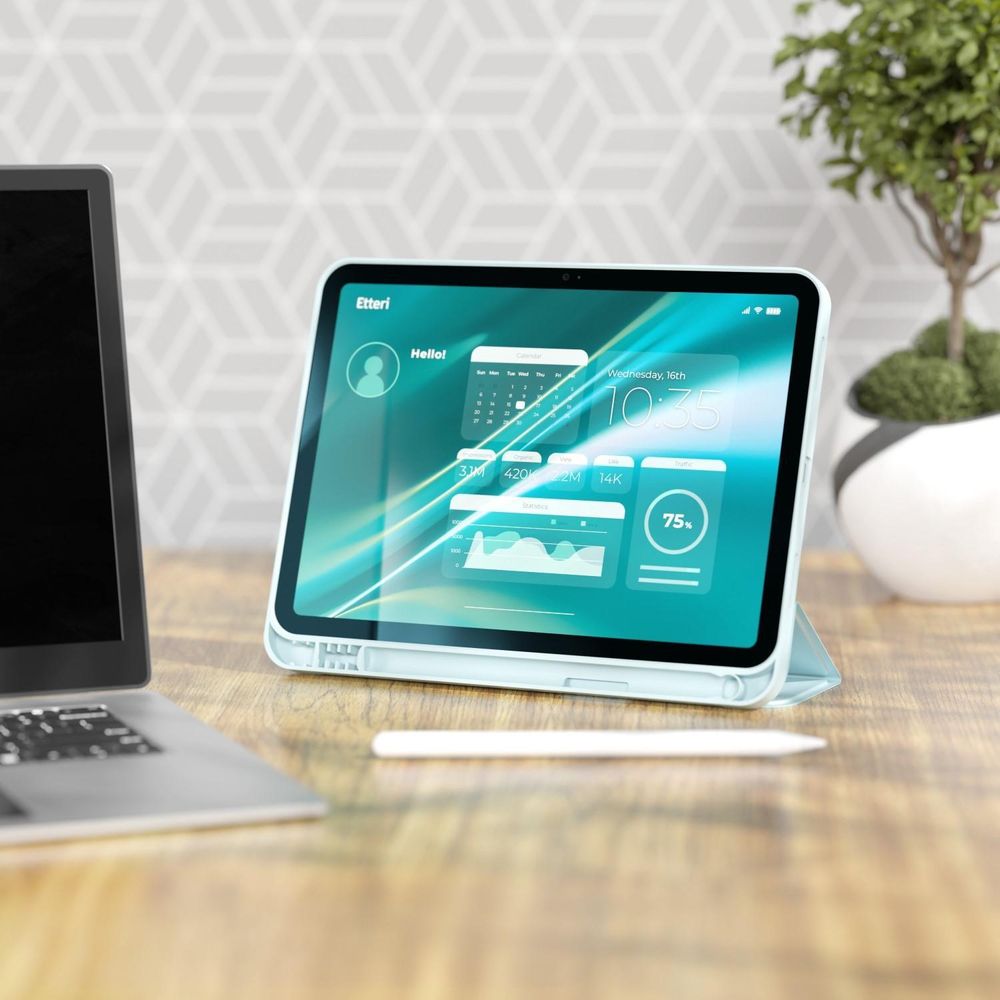 Etteri Hülle für Apple iPad 10 (2022) / iPad 11 A16 10,9" – Hellblau
