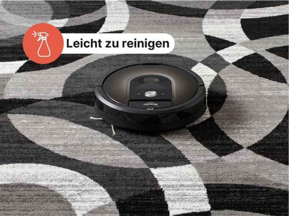 Tapiso Teppich MAYA Modern Schwarz Grau Schlafzimmer 300 x 400 cm