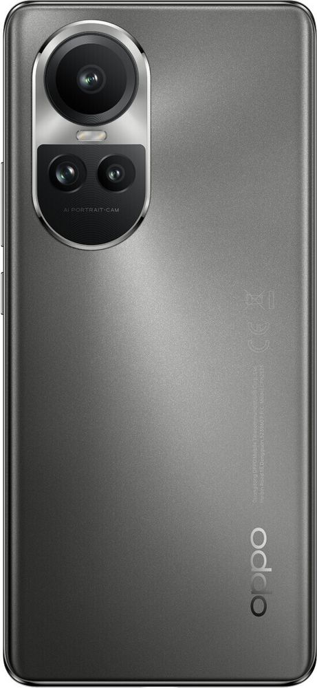 OPPO 10 Pro 5G, 17 cm (6.7"), 12 GB, 256 GB, 50 MP, Android 13, Grau, Silber