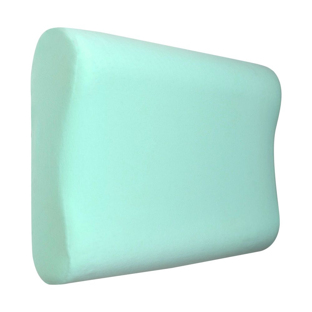 Kissenbezug für Nackenkissen - Universalgröße für orthopädisches Kissen und Gesundheitskissen - GRAU Kissenbezüge aus Baumwolle - max 55x40 cm