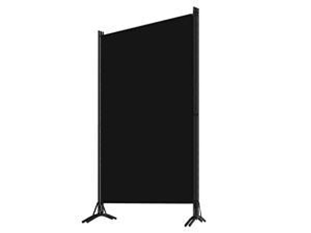 vidaXL 3-tlg. Raumteiler Schwarz 260x180 cm