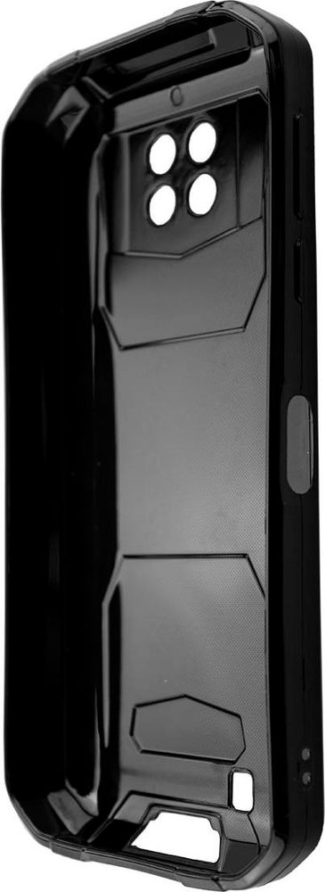 caseroxx Schutz-Hülle TPU-Hülle kompatibel mit Oukitel WP6, Gummi Handy Tasche schwarz – Detailansicht