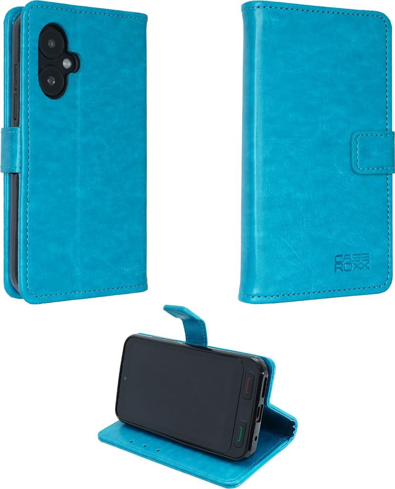 caseroxx Handy Hülle Tasche kompatibel mit SPC Zeus 2 Bookstyle-Case Wallet Case