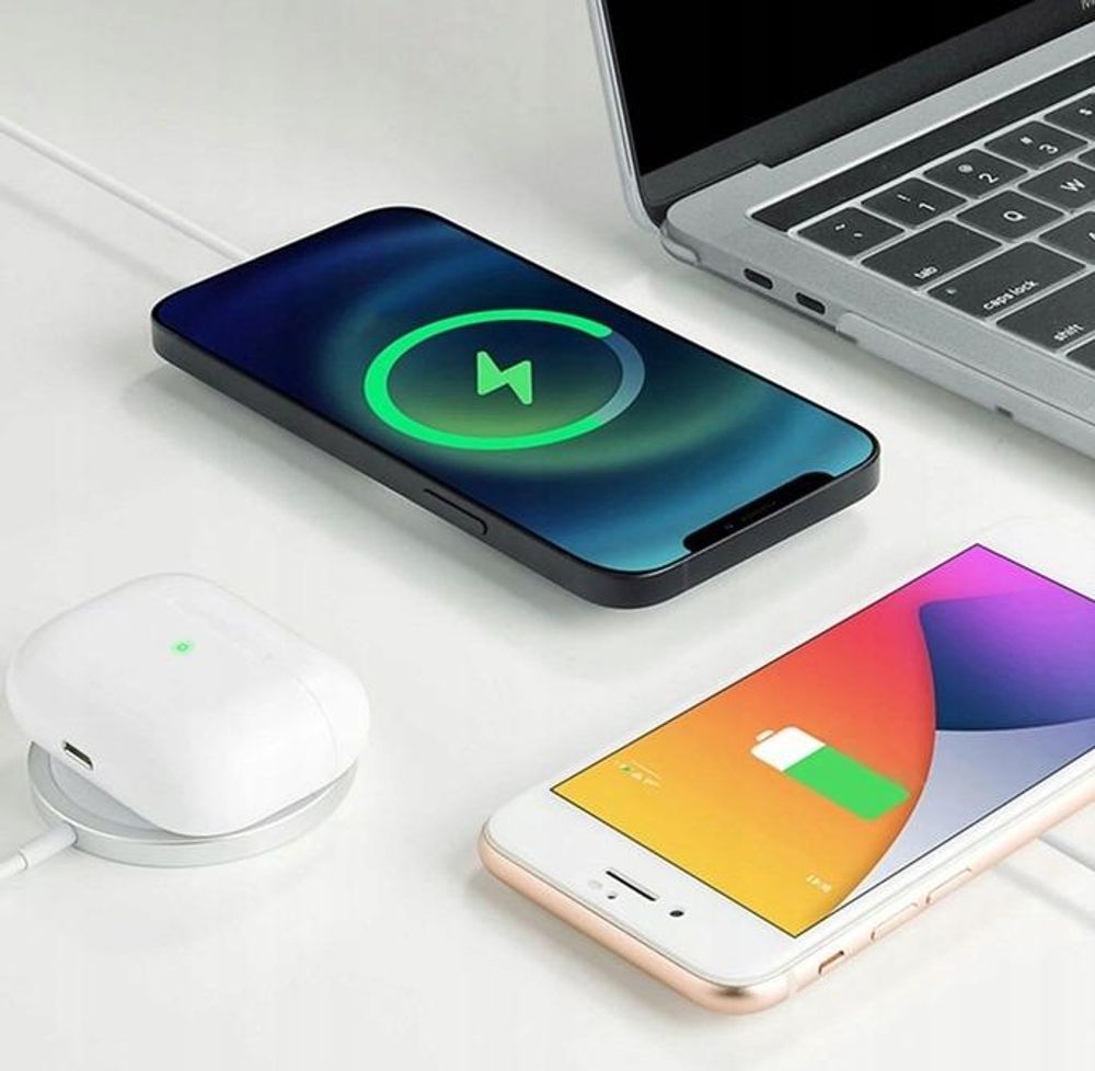 MAGSAFE INDUKTIONSLADEGERÄT FÜR IPHONE 11 12 13 14 15 AIRPODS PRO MAX Qi