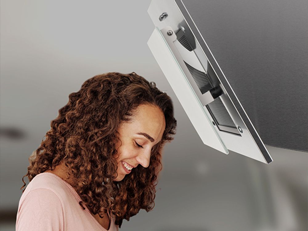 Kopffreiheit der Wand-Dunstabzugshaube HERMES6005SM