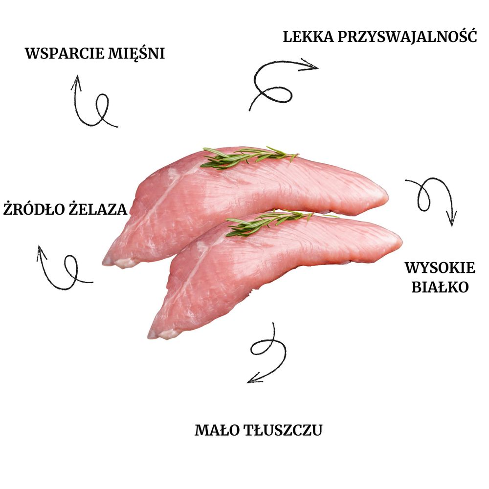 Pełnoporcjowa Karma Sucha Dla Psów Dorosłych LOVIRA Indyk Z Dynią 3kg