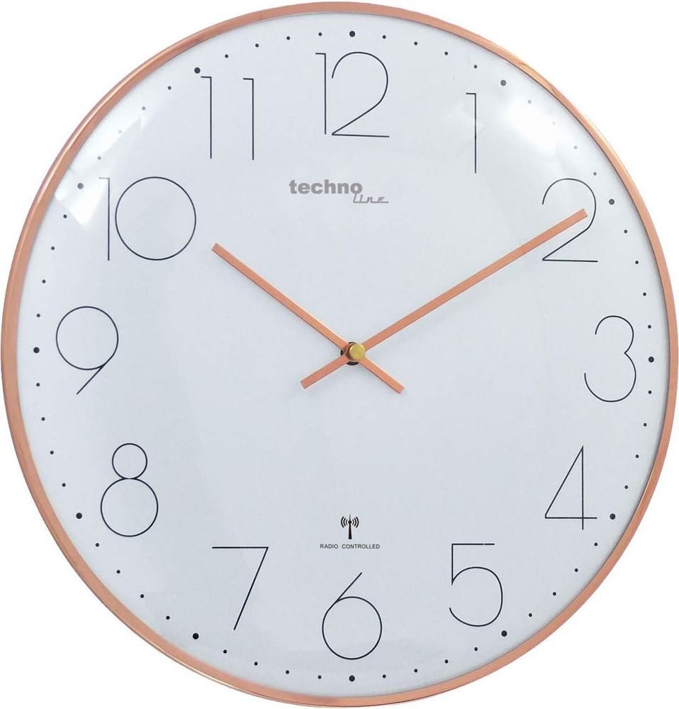 Technoline Funkwanduhr WT 8235 roségold
