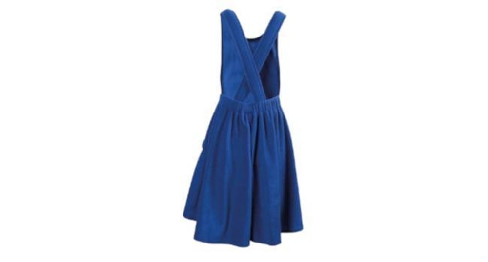 Keks Krümel für Erwachsene Buntes Monster Kleid für Erwachsene - Lustige Kleider mit Haarreif in blau knielang (L)