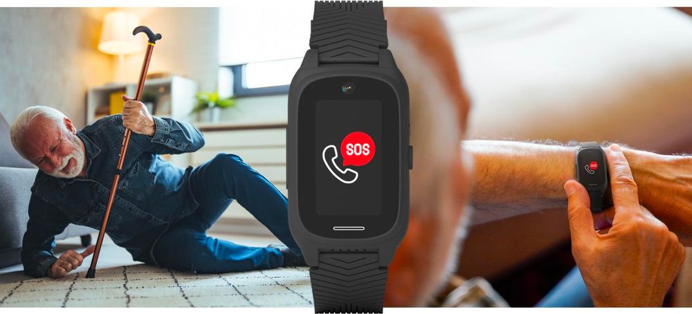 Forever Smartwatch SIVA ST-100 noire avec IP67 étanchéité 400mAh