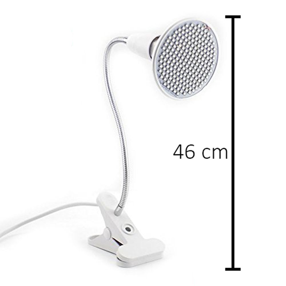 Pflanzenlampe LED Pflanzen Leuchte 20W 200LED Zimmerpflanzen Gemüse Pflanzenlicht Grow Lampe Vollspektrum Pflanzenleuchte Wachstumslampe Retoo
