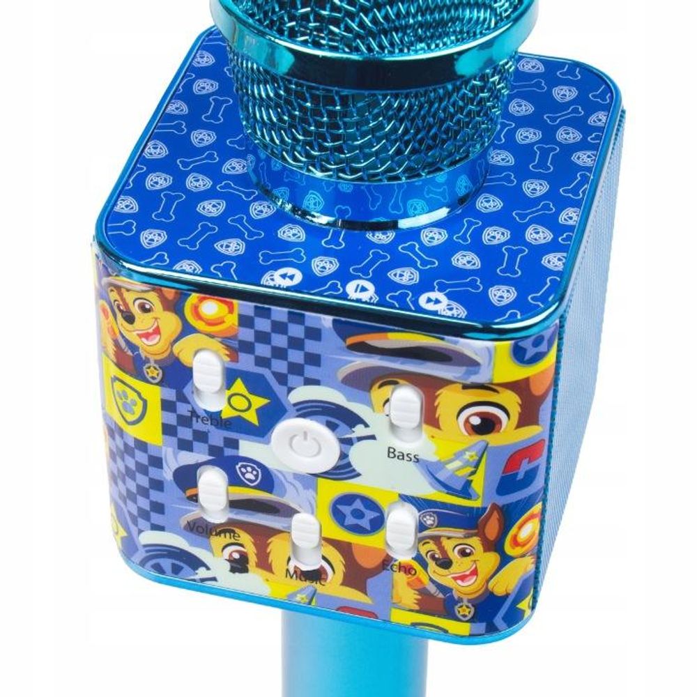 Paw Patrol Karaoke-Mikrofon für Kinder blau