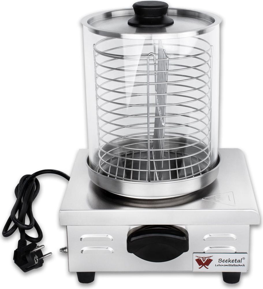 Beeketal Hot Dog Erhitzer Würstchenwärmer Hot Dog Maker, Modell:Hot Dog Erhitzer BHG06