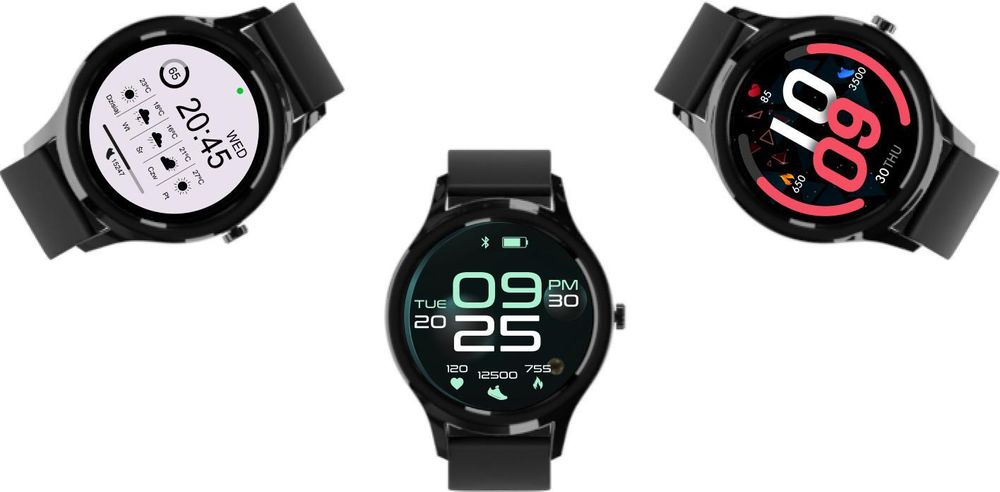 Forever Smartwatch ForeVive 3 SB-340 IP68 resistenza all'acqua 200mAh 1,32 pollici Nero