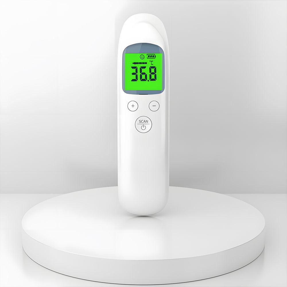 Infrarot Kontaktloses Fieberthermometer für Stirn & Ohr – Digitales Berührungslose Thermometer, Schnell & hygienisch für Baby & Erwachsene Retoo