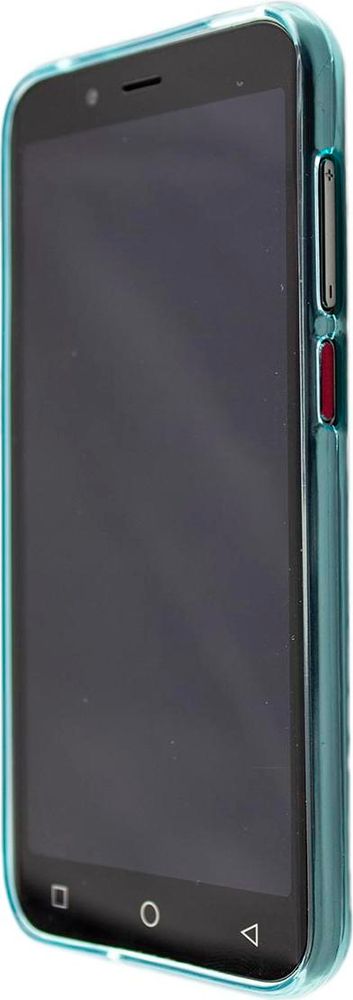 caseroxx Schutz-Hülle TPU-Hülle kompatibel mit Emporia Smart 4, Gummi Handy Tasche hellblau  – Detailansicht