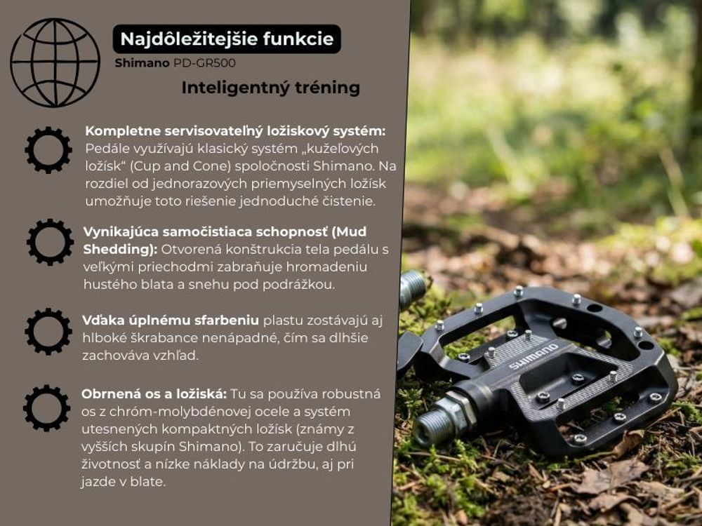 Shimano PD-EH500, Šedá, Chlapec / dievča, 383 g, 1 kusov