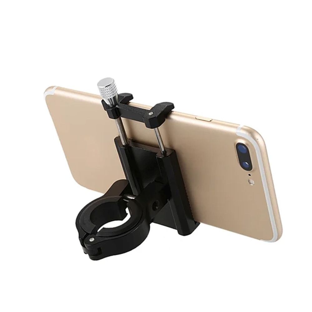 Fahrrad Handyhalterung Aluminium, Universal Handy Halterung mit Schnellspanner, Lenker Drehbar Motorrad Scooter e-Bike für 4.7-7.2" Smartphone Retoo