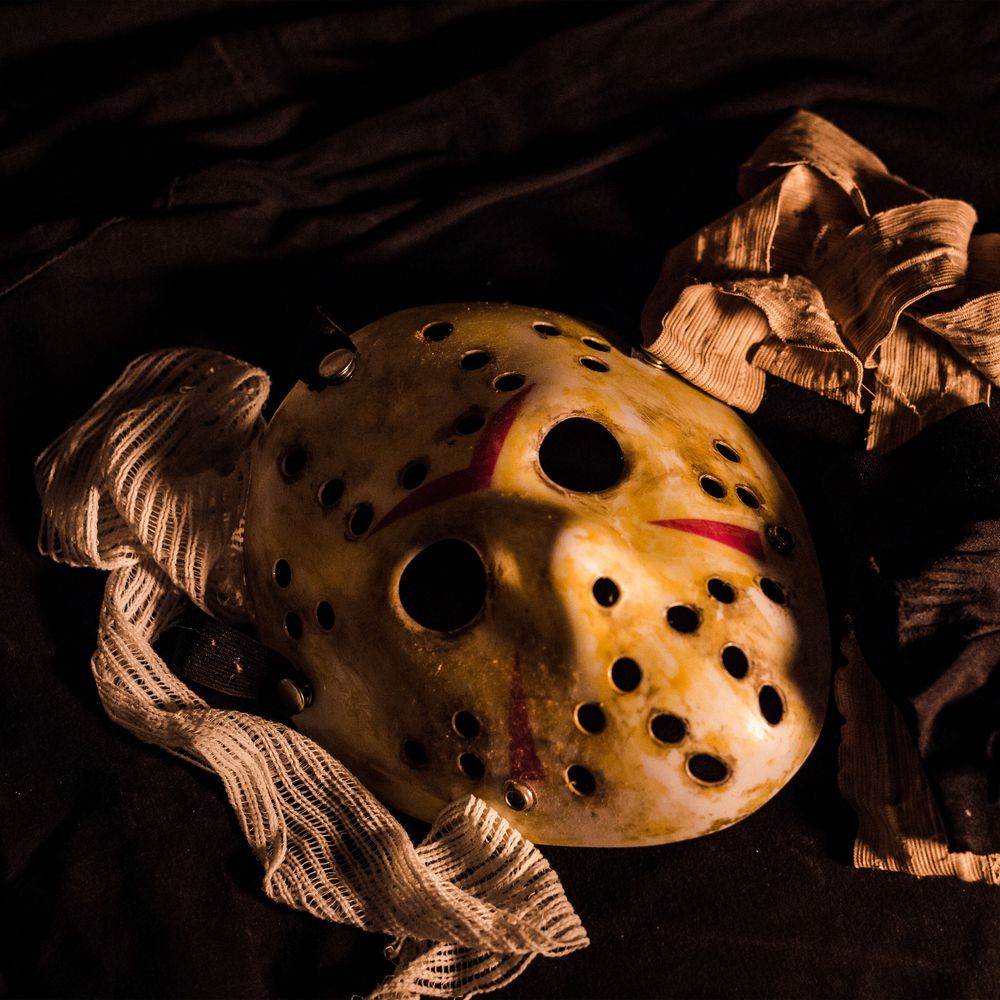 Halloween Maske Freitag Der 13 Jason The Purge Horror Verkleidung Kostümspiele Horrormaske Cosplay Fasching Karneval Party für Herren Damen Retoo