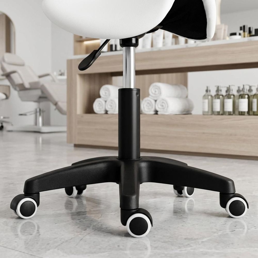 Kozmetická stolička sedlo - kadernícke mobilné kreslo, hoker do SPA