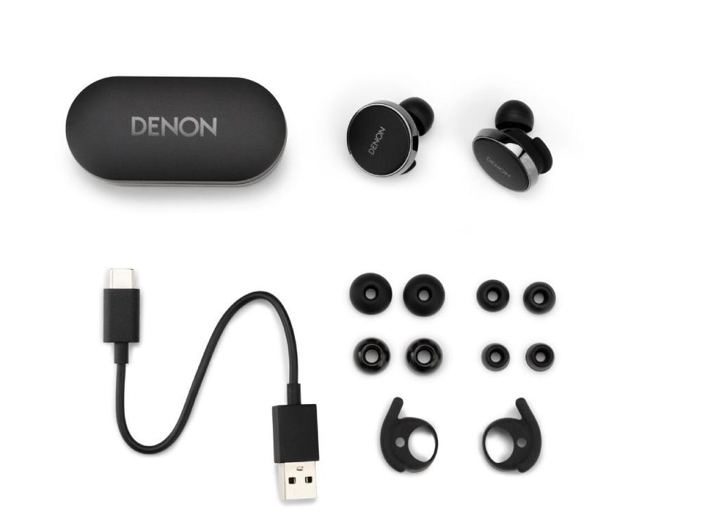 Denon PerL Pro, True Wireless Stereo (TWS), Musik/Alltag, 20 - 40000 Hz, Kopfhörer, Schwarz