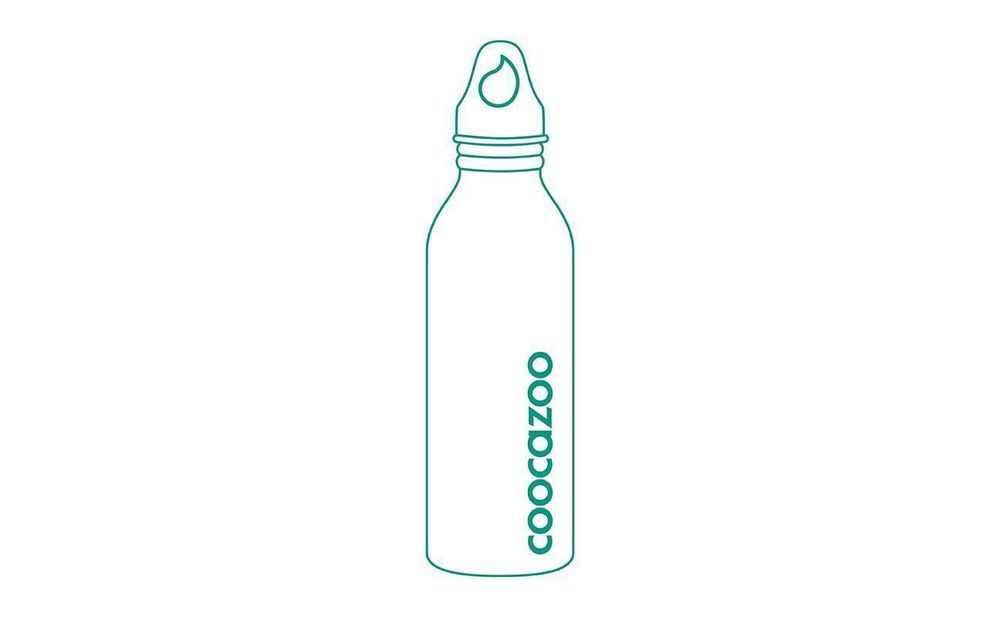 Das Bild zeigt die Flasche des Schulrucksack-Sets.