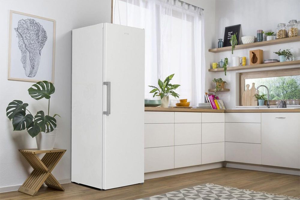 Gorenje R619EEW5 Standkühlschrank, 398 Liter, Türanschlag wechselbar, Weiß