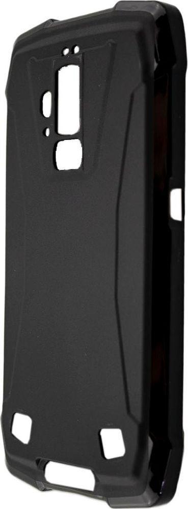 caseroxx Schutz-Hülle TPU-Hülle kompatibel mit Blackview BV9700 / BV9700Pro, Gummi Handy Tasche schwarz – Detailansicht