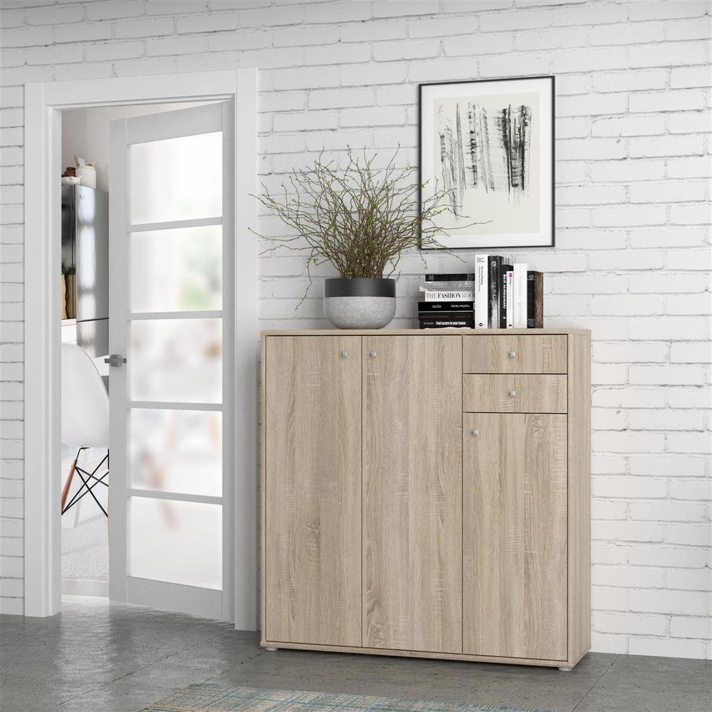 freiraum Kommode Tembi – moderne Kommode mit 3 Türen und 2 Schubladen