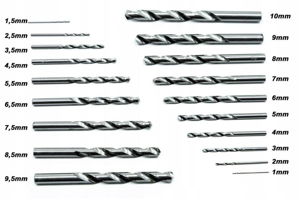 LUXTOM | Metallbohrer Set, 170-teilig, 1-10mm, Metallbohrersortiment, HSS geschliffen, Handbohrmaschine, Spiralbohrer, Schnellarbeitsstahl